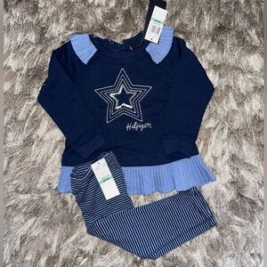 18 Months- Tommy Hilfiger Blue Set with Star Design